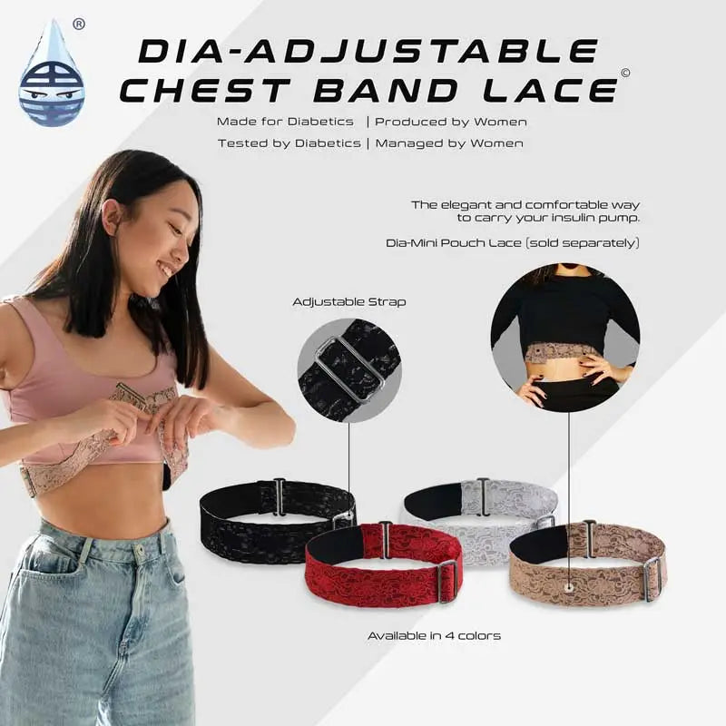 Wear your Insulin Pump Around Your Chest - Dia-Adjustable Chest