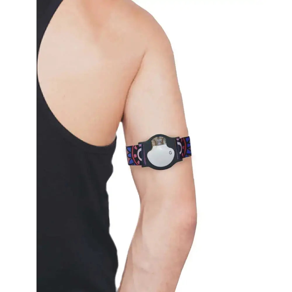 Guardian Enlite Sensor Adjustable Armband in a Tin Box with 5 stickers - Dia-Style Special Edition PRINTS