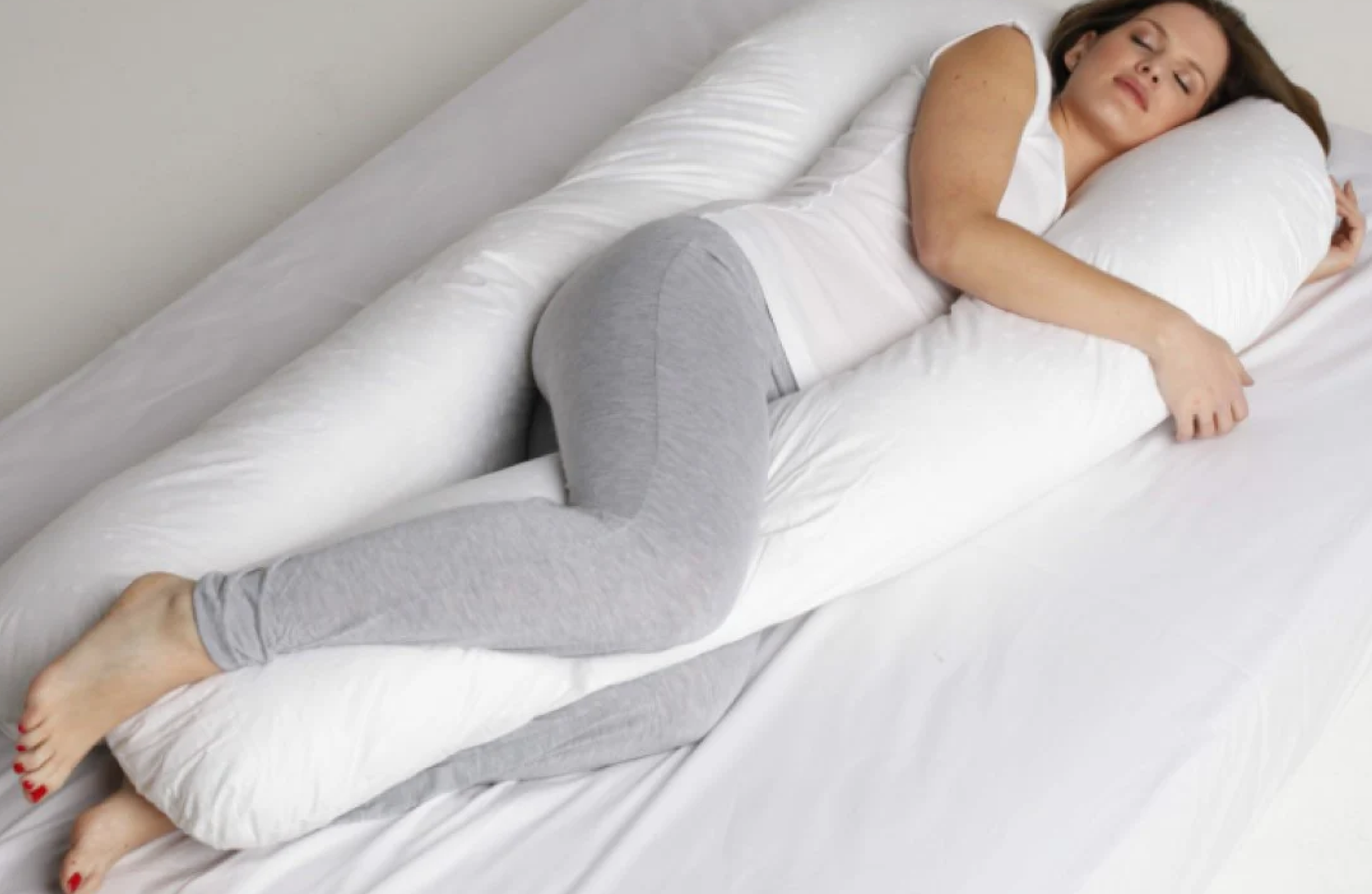 Full-Body Support Pregnancy Pillow