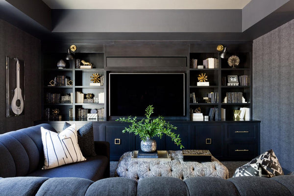 How to Decorate a Black Wall