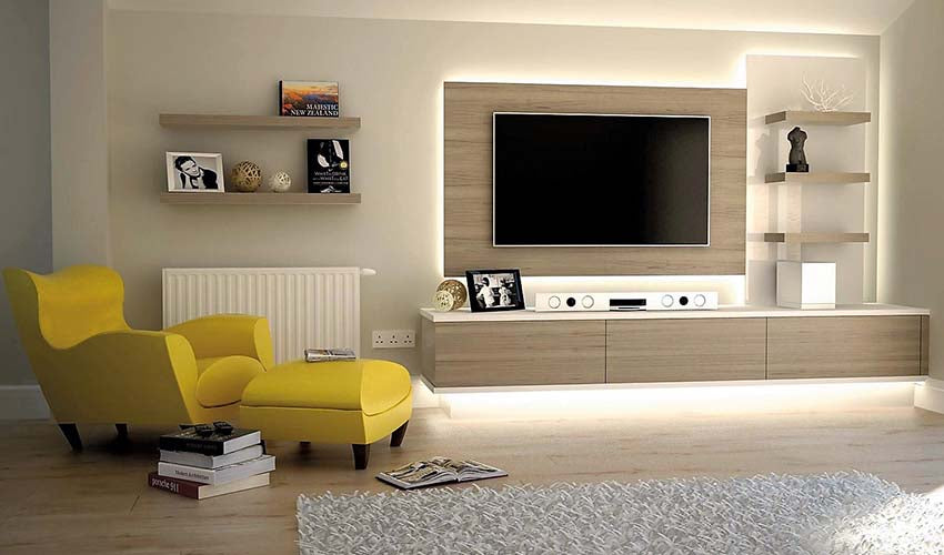 modern built in tv wall unit designs