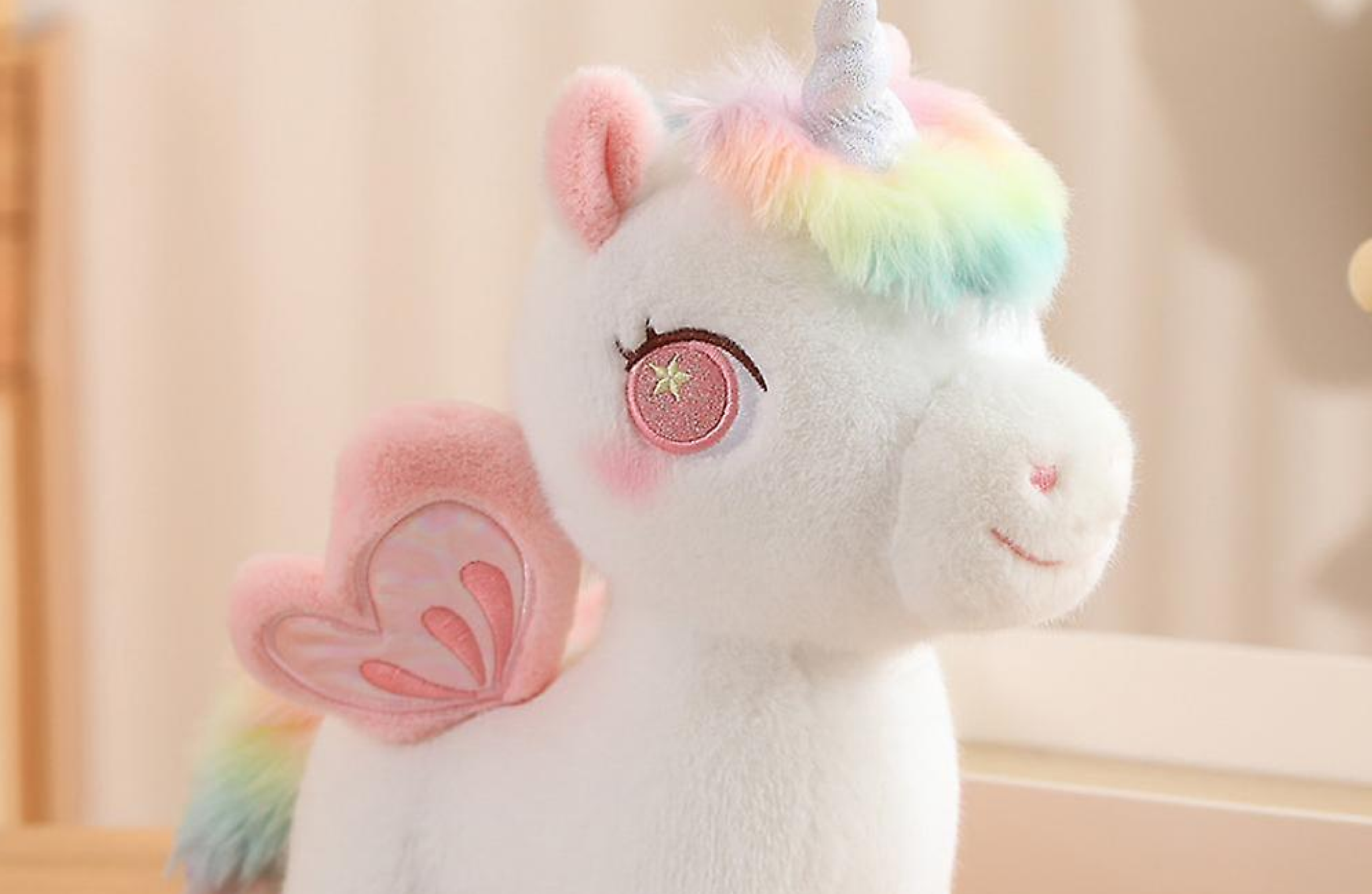 Gifts That Start With U: Unicorn Plushie