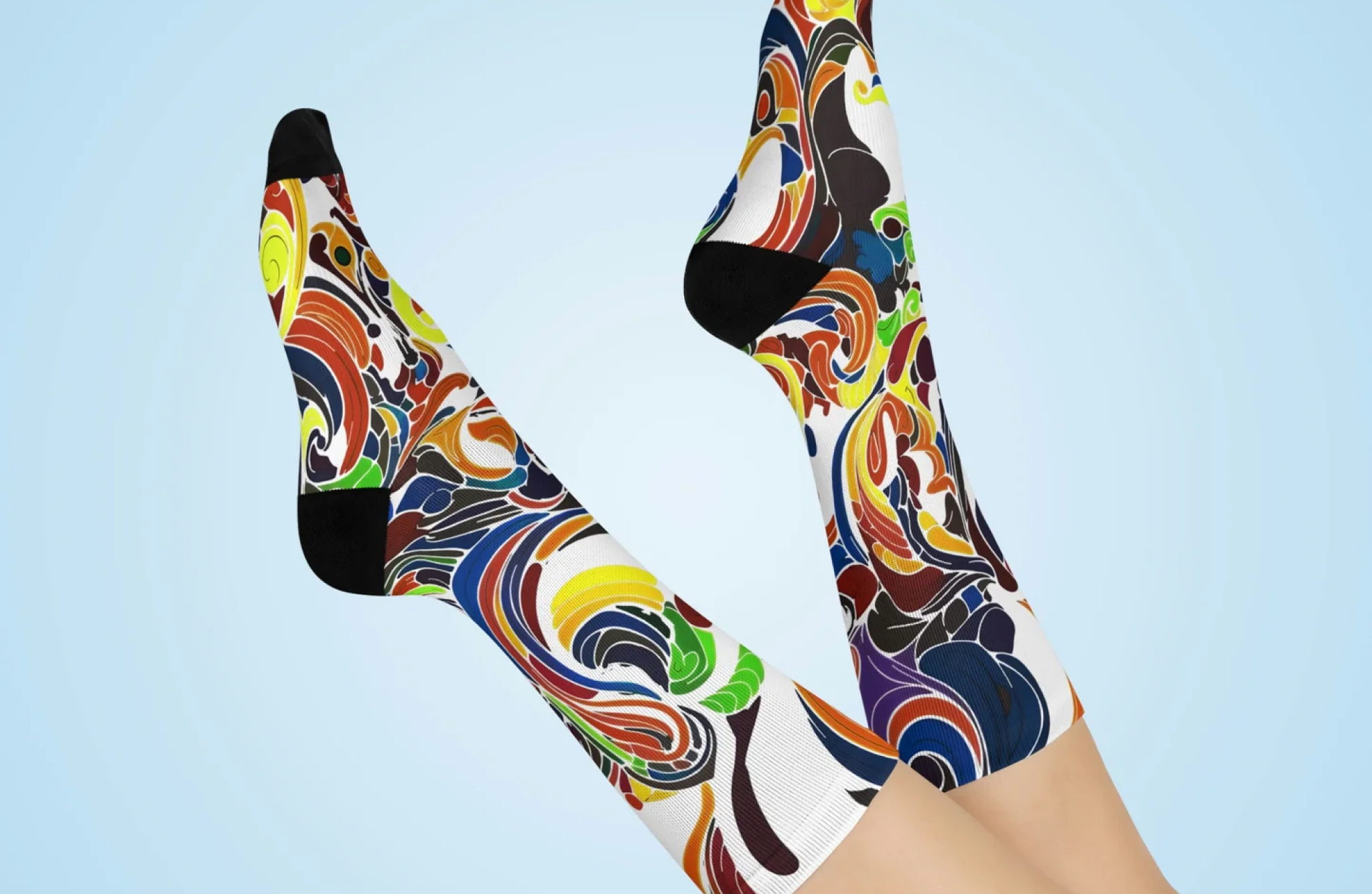 Colorful Zany Socks