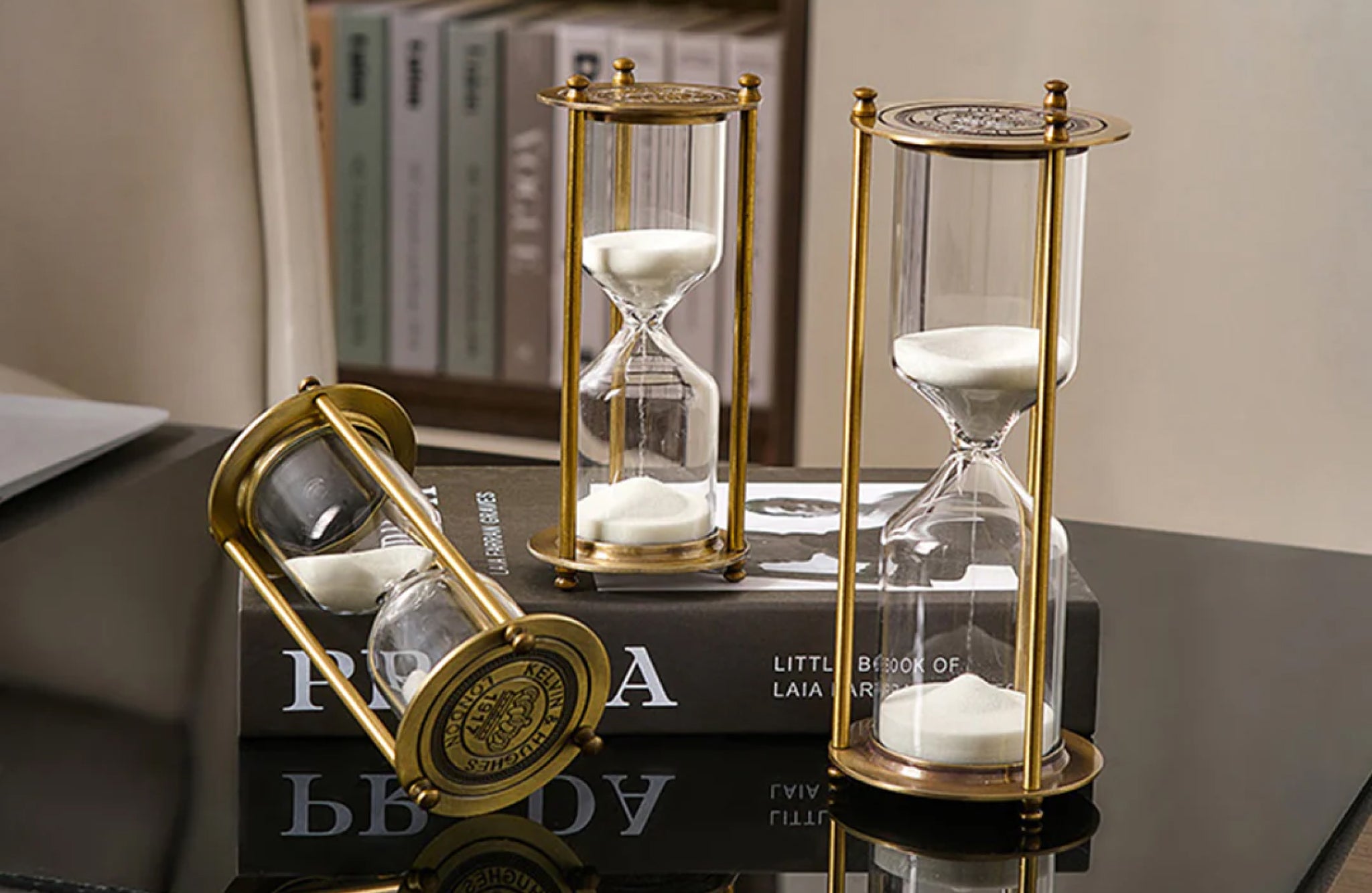 Brass Hourglass spring gifts