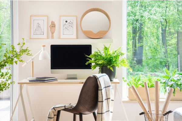 how to decorate a home office