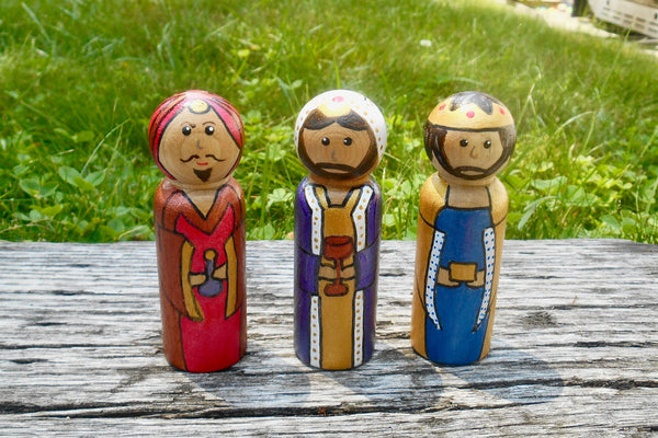 wooden doll decoration