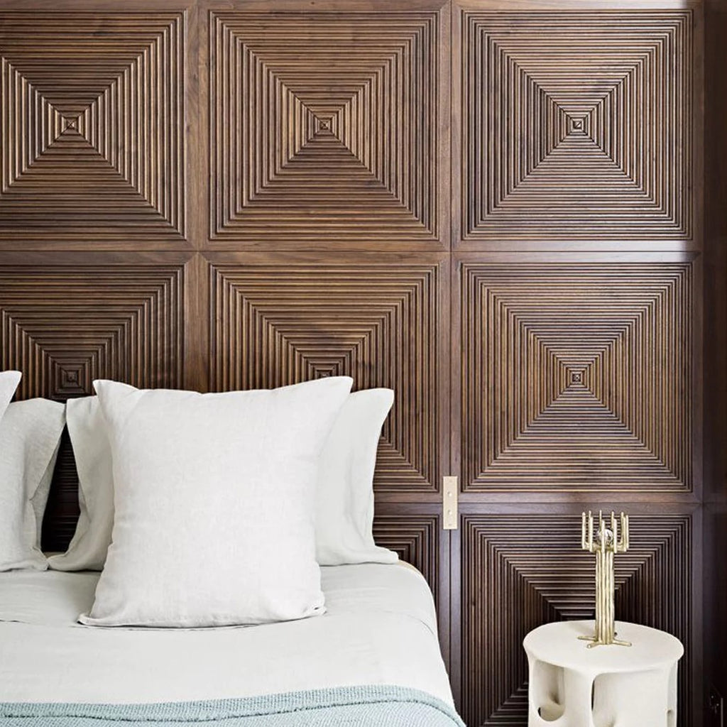 wooden panel wall decor