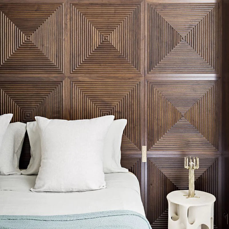 Wood Panel Accent Wall