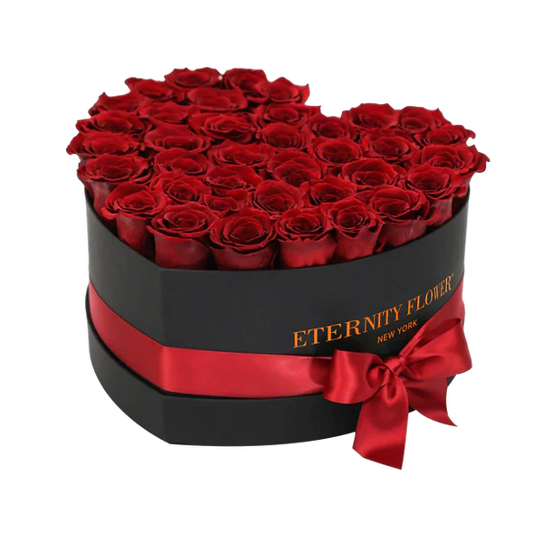 Blooming Love: Windsor Deluxe Satin Box 28 Roses