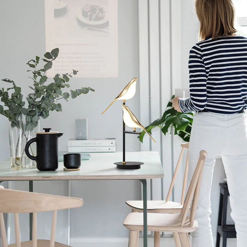 Poppins Bird Lamp: A Premium Materials with Minimalist Design