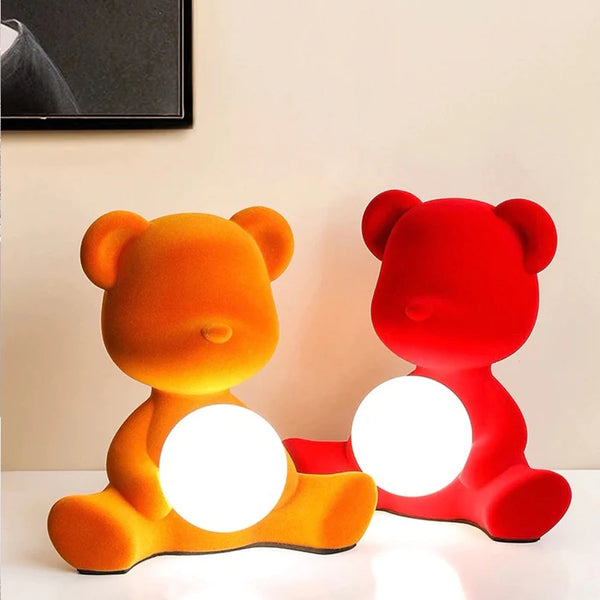 A Luminous Companion: Teddy Bear Lamp