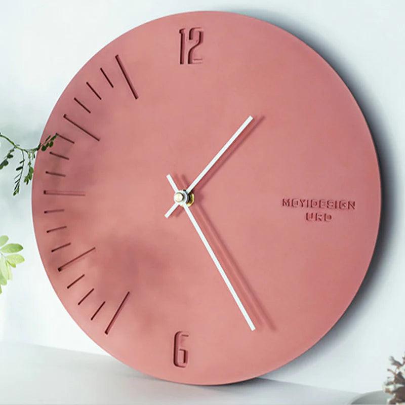 cement wall clock Versatility and Fashionable Appeal
