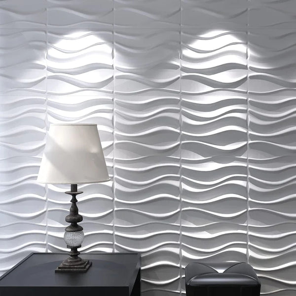 Wavy 3D PVC Wall Panel: A Vision of Modern Elegance