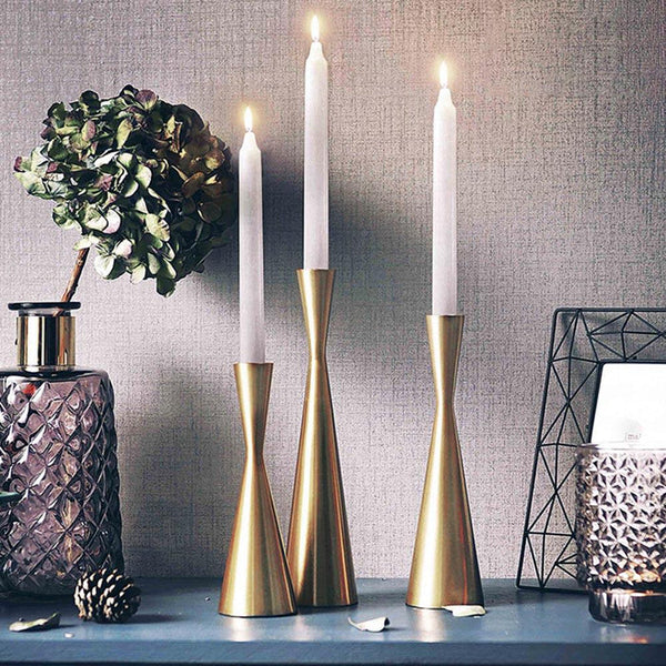 5 Christmas Gift Ideas: Simple Candlestick Holders Wedding: The Enduring Flame of Love