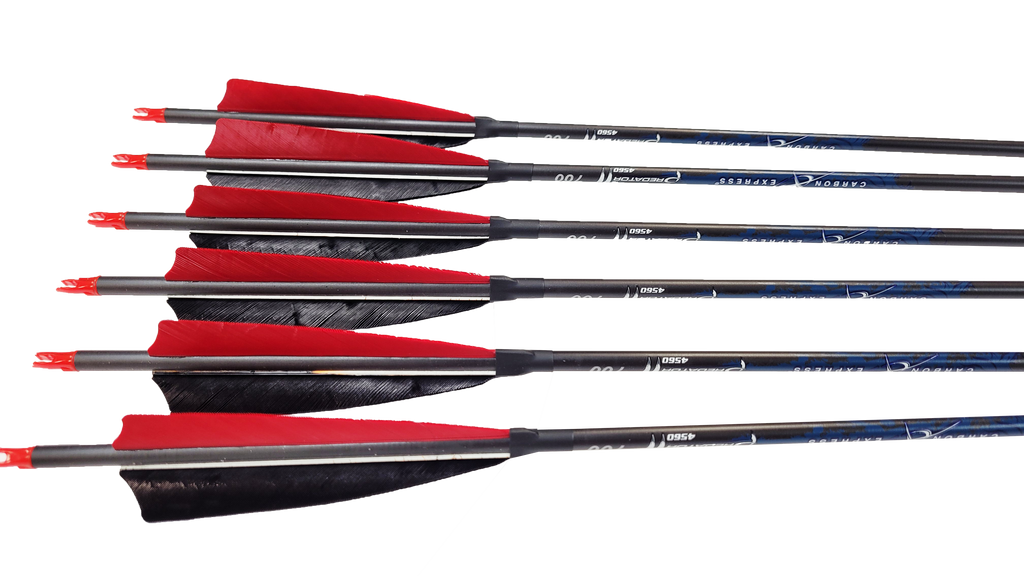 Carbon Express Predator Feather Arrows - Archery Source – Archerysource