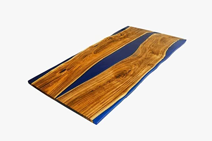 Customized Large Epoxy Table, Resin River Dining Table for 2, 4, 6, 8 Living Room Table Epoxy Coffee Table Top, Bar Counter