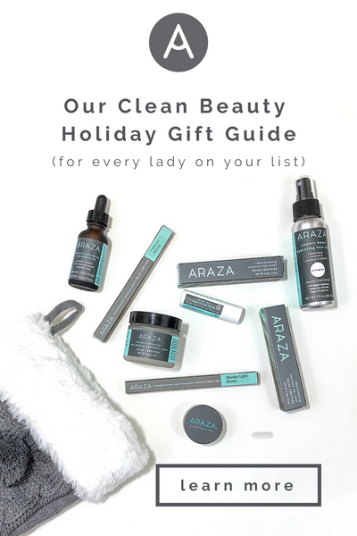 clean beauty holiday gift guide paleo makeup skincare healthy natural organic 