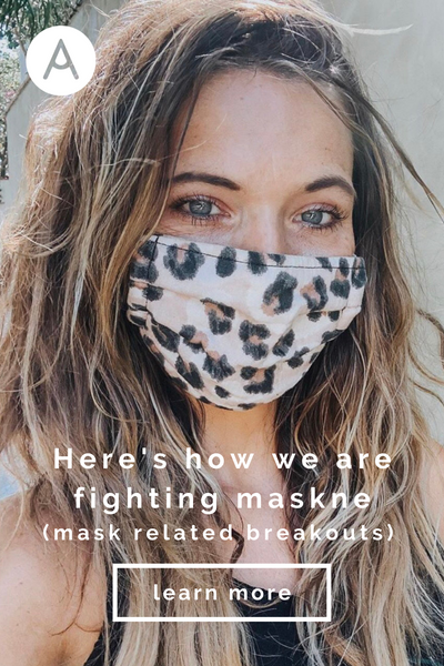 how we are fighting maskne mask related breakouts with organic paleo makeup and skincare natural healthy clean beauty cruelty free vegan 