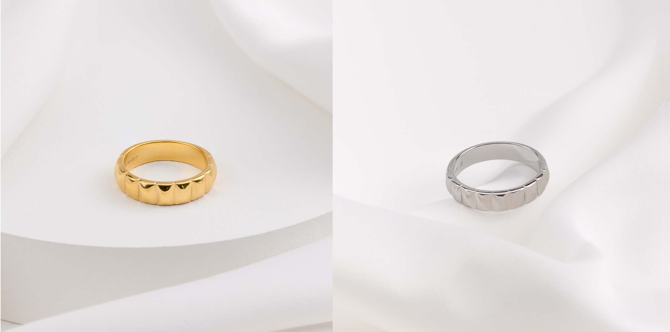 Louis Vuitton Empreinte 18K Rose Gold Ring Size 50