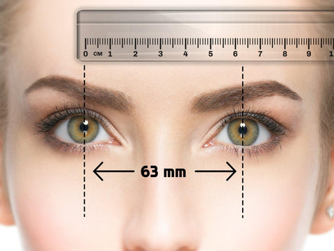 how to measure pd, how to measure pupillary distance, eyeglasses, prescription eyeglasses