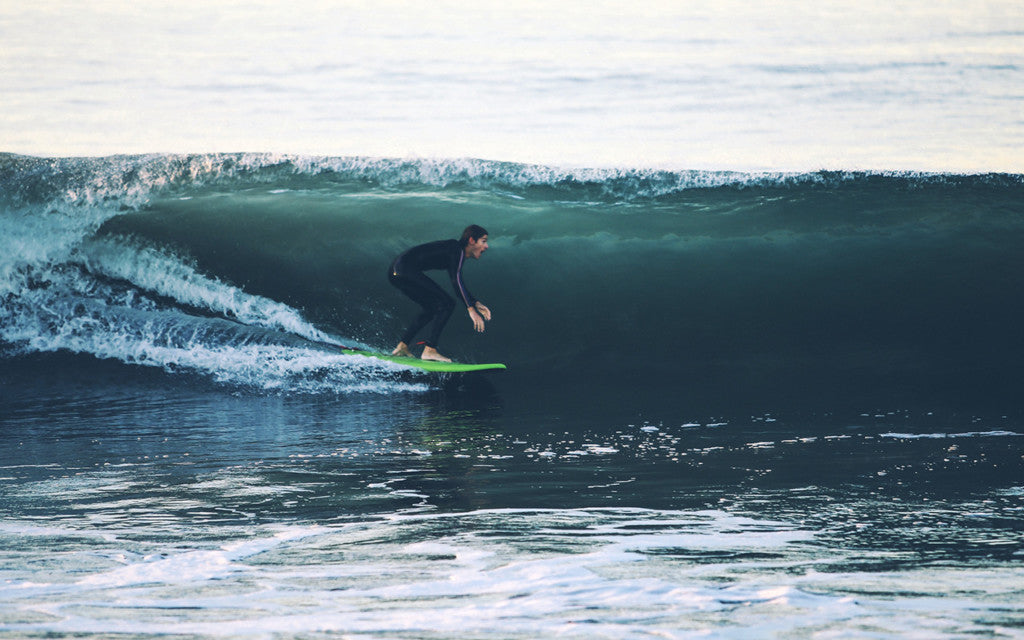 La Jolla surfing