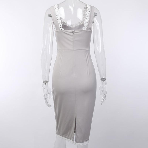 V-Neck Strap Dress - ByDivStore