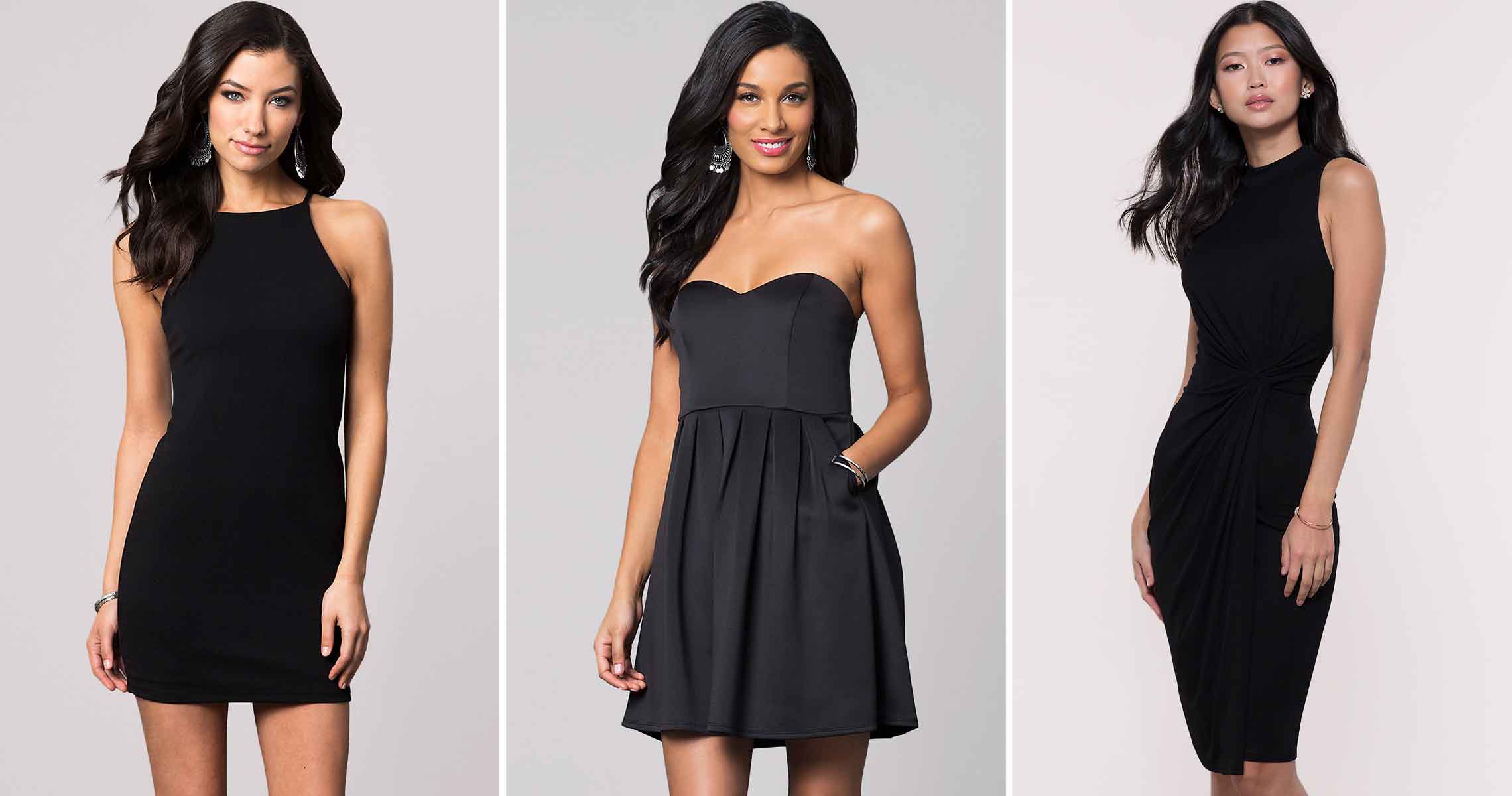 Back To Basics: Styling The Little Black Dress For 5 Different