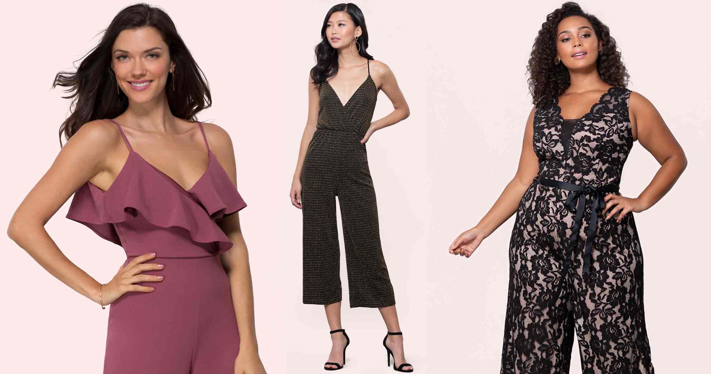 25 Latest Designs of Black Jumpsuits for Women in Trend