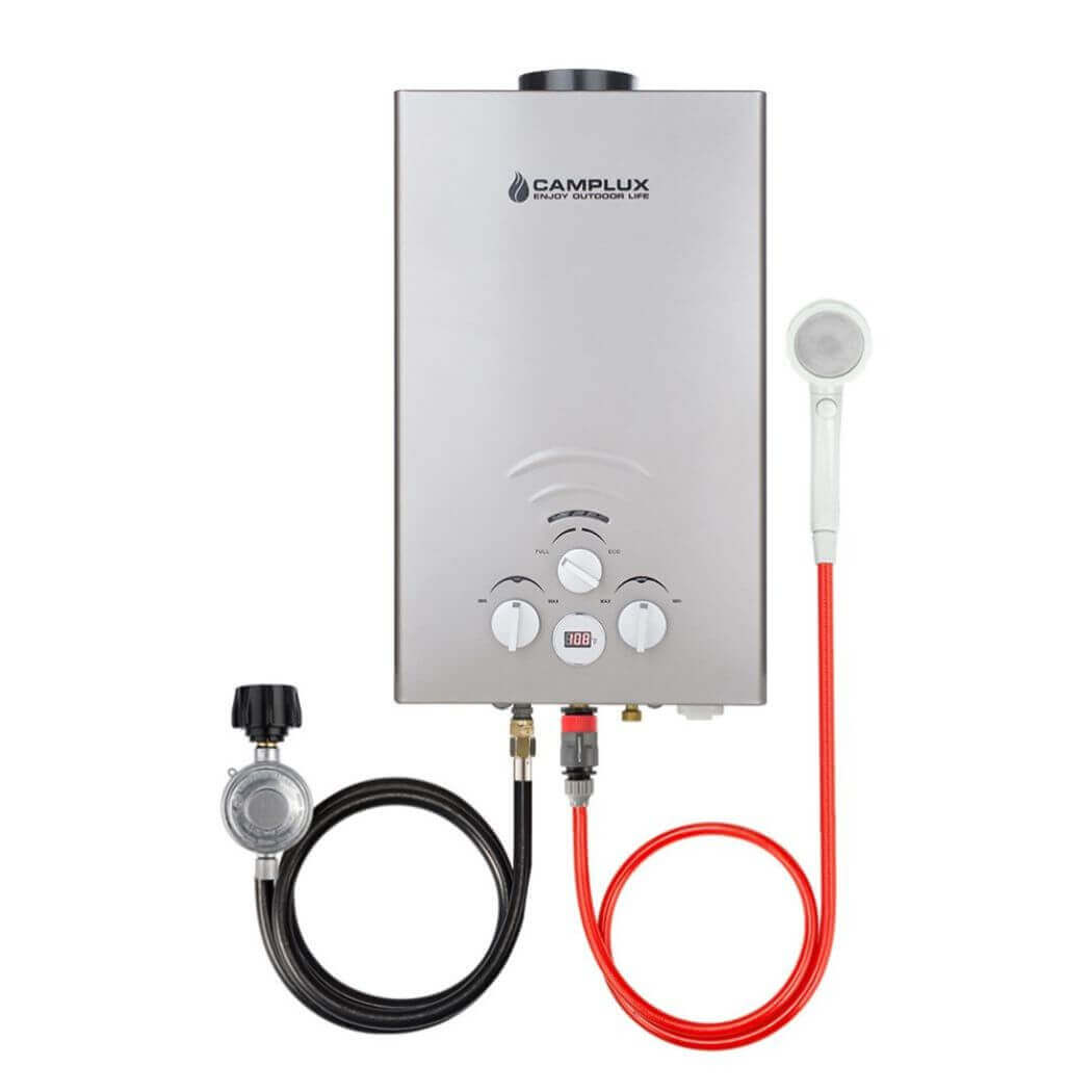 Camplux Enjoy Outdoor Life Camplux 10L 2.64 GPM Outdoor Portable Propane GAS Tankless Water Heater