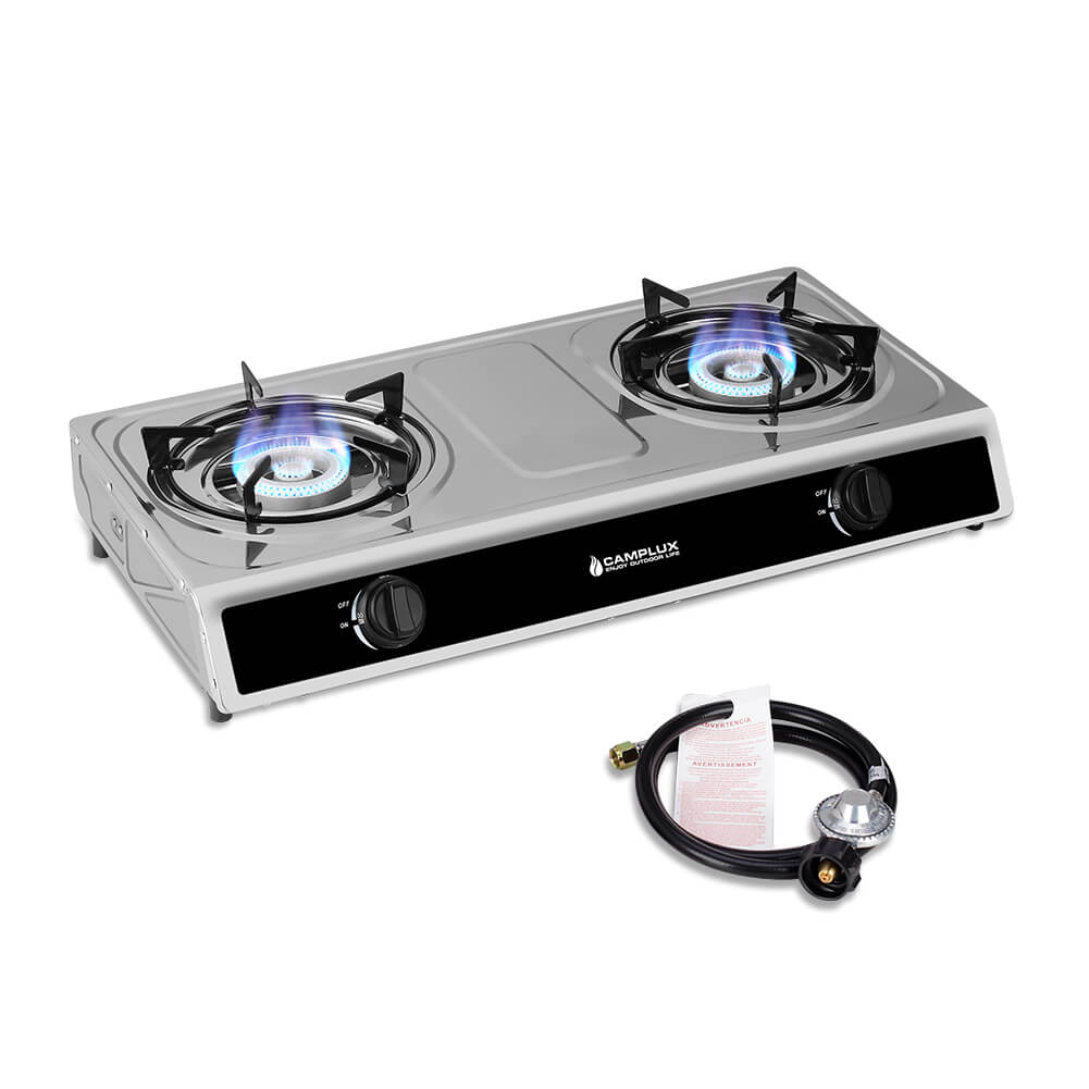 Camplux Drop-In 2 Burner Propane RV Stove