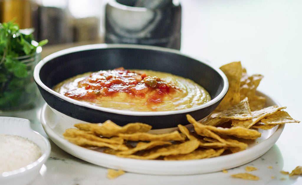 Vegan Cauliflower Queso