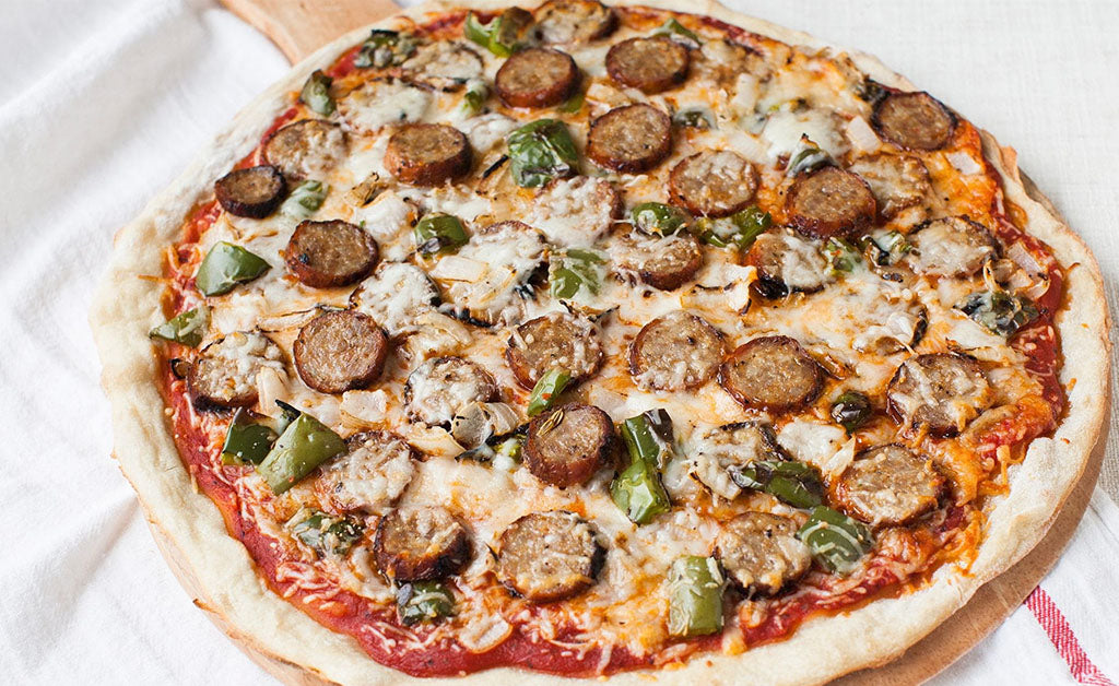 Sausage and Pepper Pizza