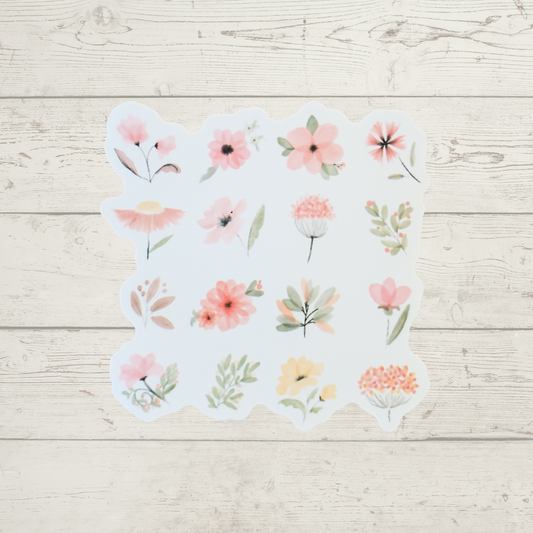 Wildflower Sticker – Elegancecreate