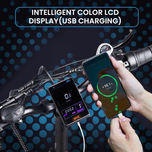 Intelligent Color LCD Display(USB Charging)