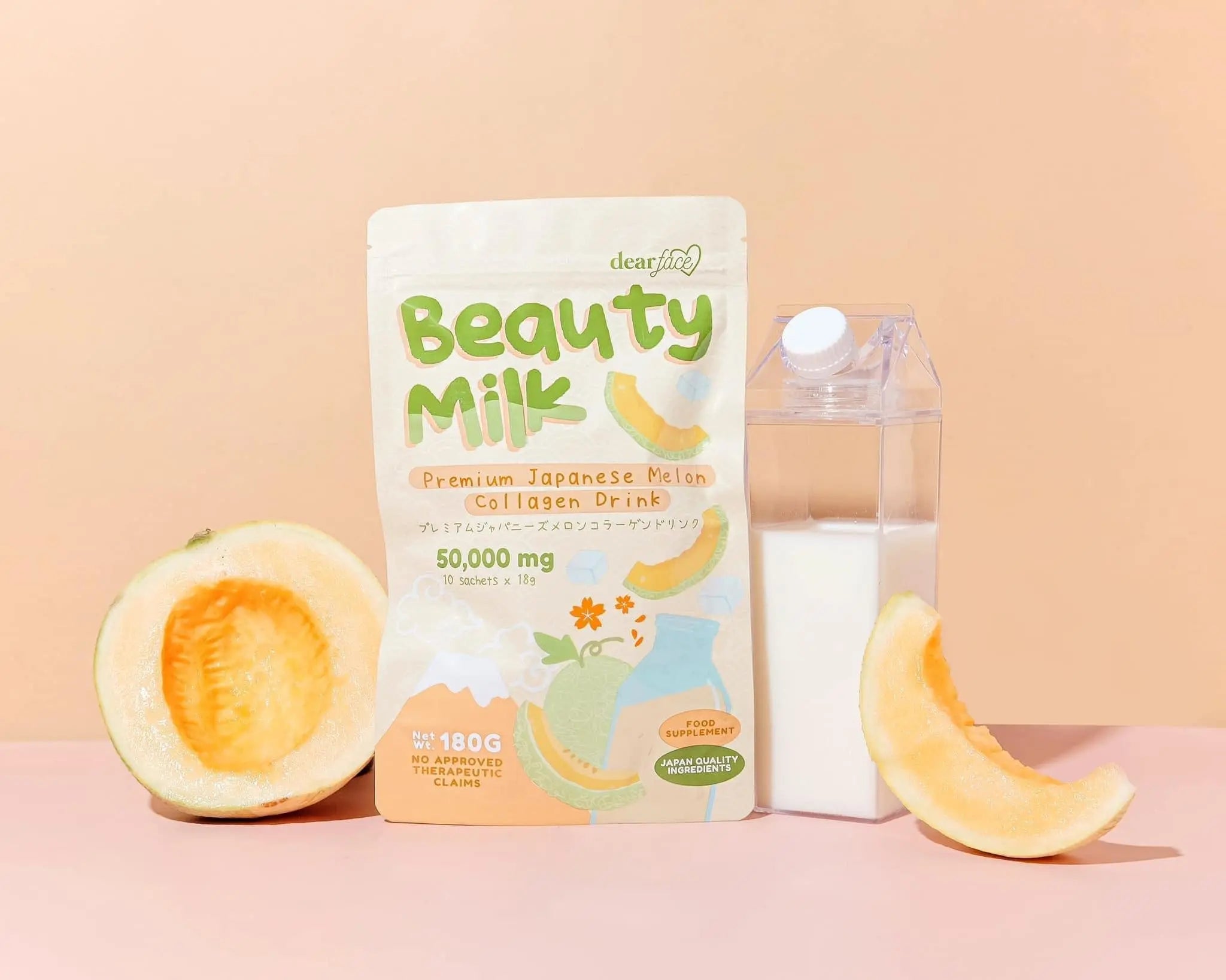 DEAR FACE Beauty Milk Melon ビューティーミルク