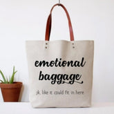 Emotional Baggage Tote Bag - Sacha & Co