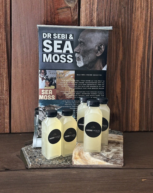 Wild Crafted Raw Sea Moss Gel “The King of the Sea”. (20 oz.) – HERB HEADS  & Co.®️Apothecary & Makery