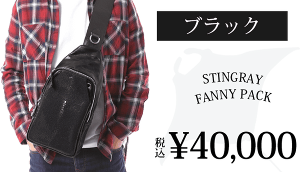 スティングレイボディバッグ ブラック – Makuake STORE