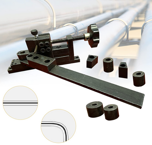 Cintreuse de tuyau manuelle pour fil d'acier de 6 mm de diamètre et pièce de fer de 10 à 20 mm d'épaisseur