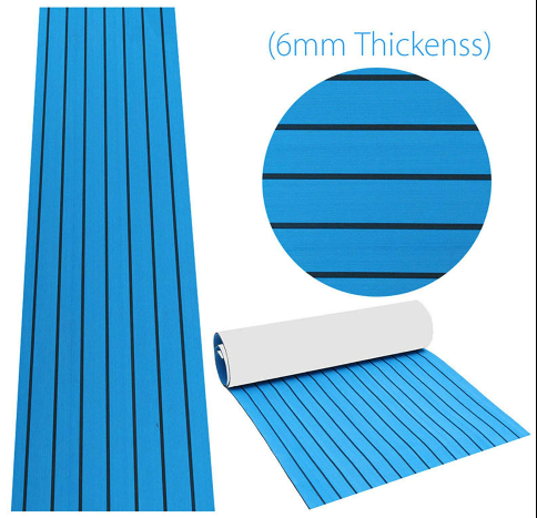 Tapis de bateau en mousse EVA synthétique antidérapant pour sols de camping-car, piscines, sols de jardin