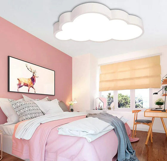 Plafonnier LED en forme de nuage pour chambre d'enfant 36 W 15 ㎡-30 ㎡