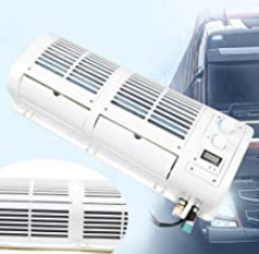 Climatiseur de voiture 12 V - Mini climatiseur mobile - Ventilateur à eau évaporée pour voiture, camping-car, avireur, voyageurs, travailleurs de transport