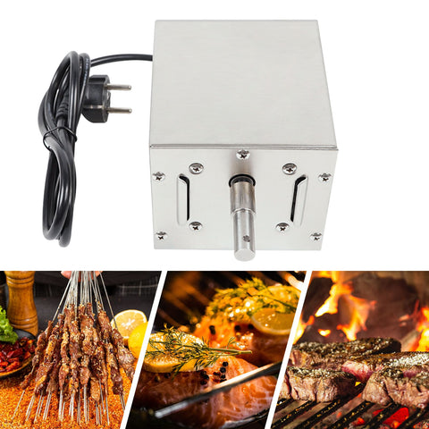 Moteur électrique pour barbecue en acier inoxydable 25 W