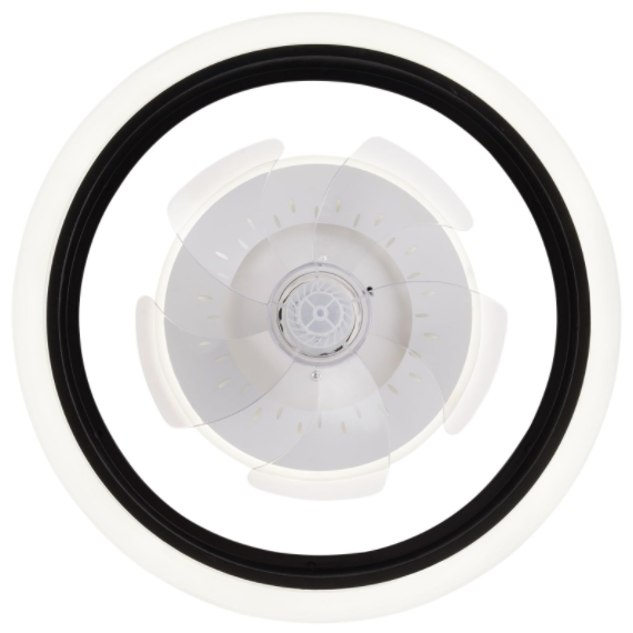 Ventilateur de plafond avec lumière à intensité variable 6 vitesses