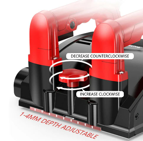 Fraise à tambour électrique 1200 W - Largeur de la spatule