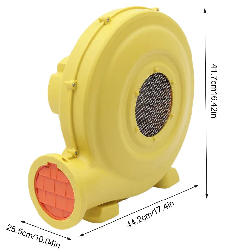 950 W - Ventilateur turbo - Ventilateur radial - Souffleur de pression - Palais gonflable - Pour châteaux gonflables