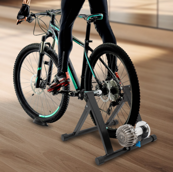 Support d'entraînement de vélo pour roues de 26 à 29 pouces