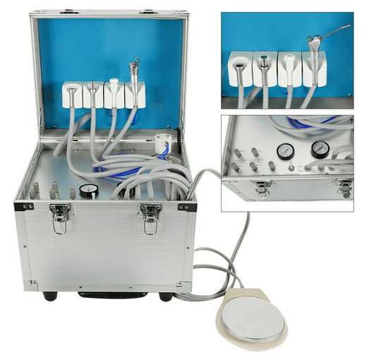 Kit de nettoyage des dents portable 220 V 360 W - Appareil de nettoyage des dents portable - Unit de traitement dentaire