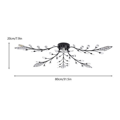 Plafonnier 6 Flammes Plafonnier LED