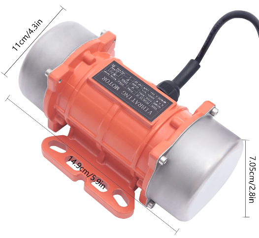 100 W 220 V 50 Hz Vibrationsmotor Mehrzweckmotor Hochwertiger Vibrationsmotor für Bergbau, Metallurgie, Kohle, Elektrizität, Bau, Chemie